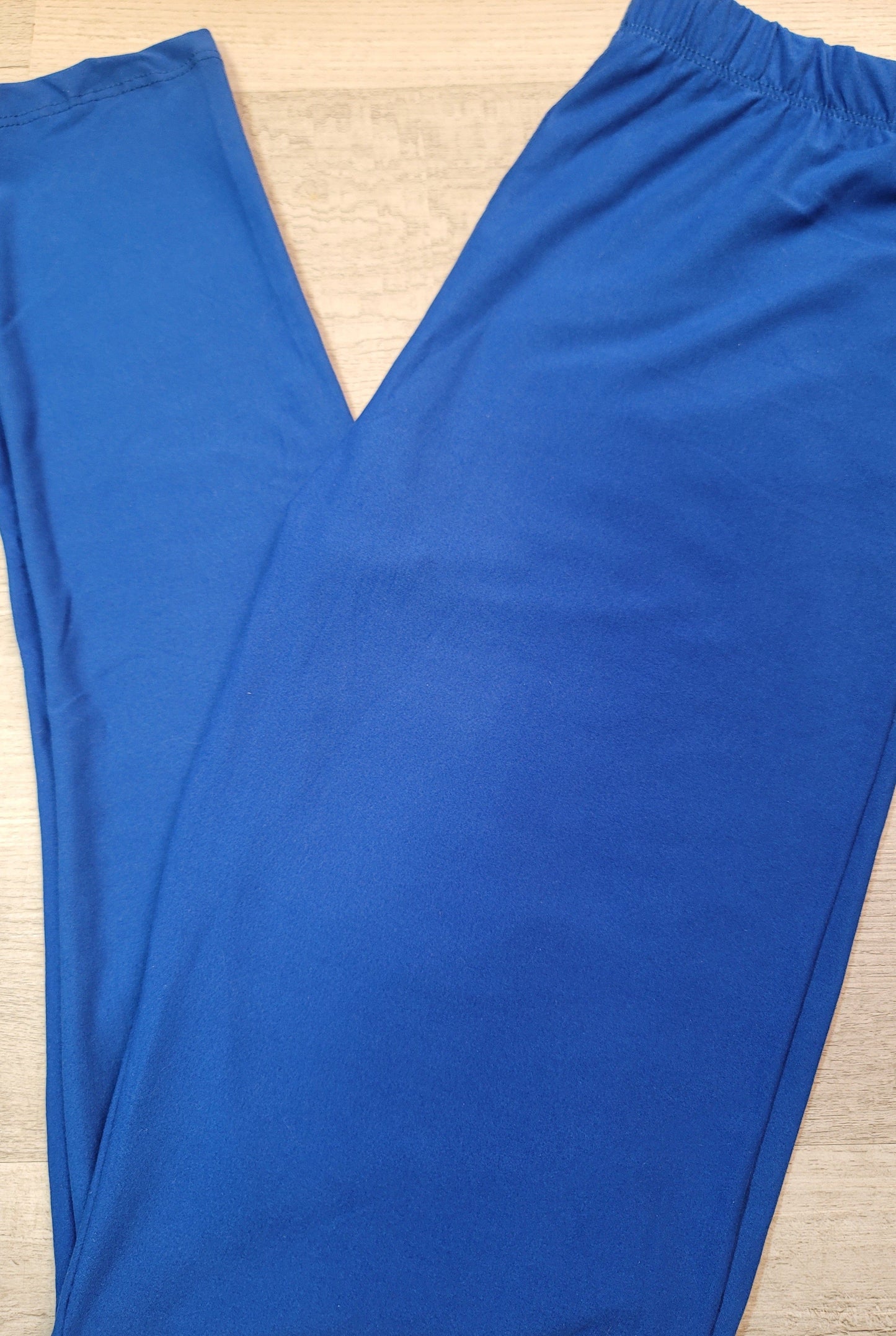 Super Soft/Hyper Stretch Solid Color ELASTIC BAND Leggings. Variety of Colors Choices.