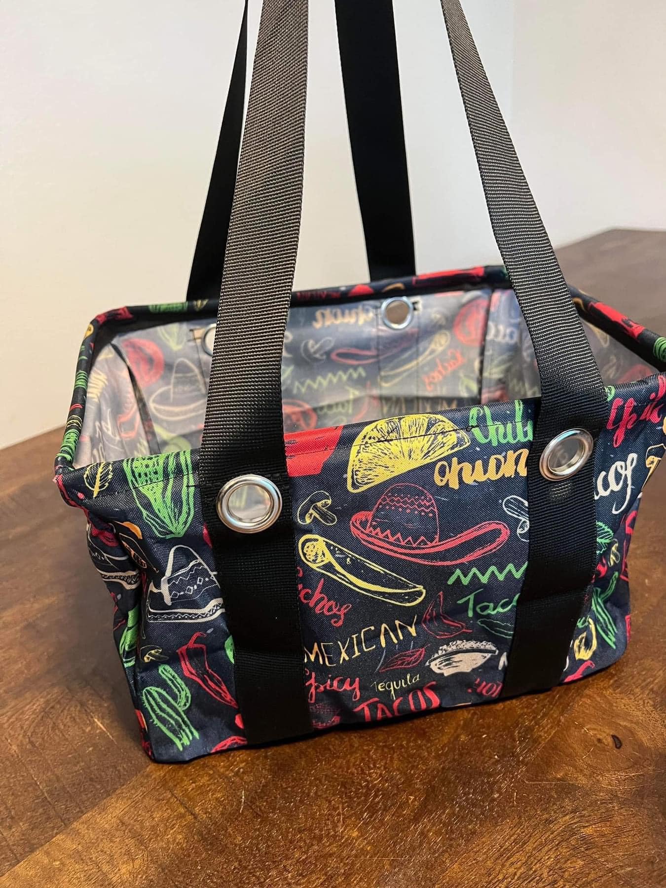 Variety of Custom SMALL Market Totes 8.5"H X 12"L X12"D