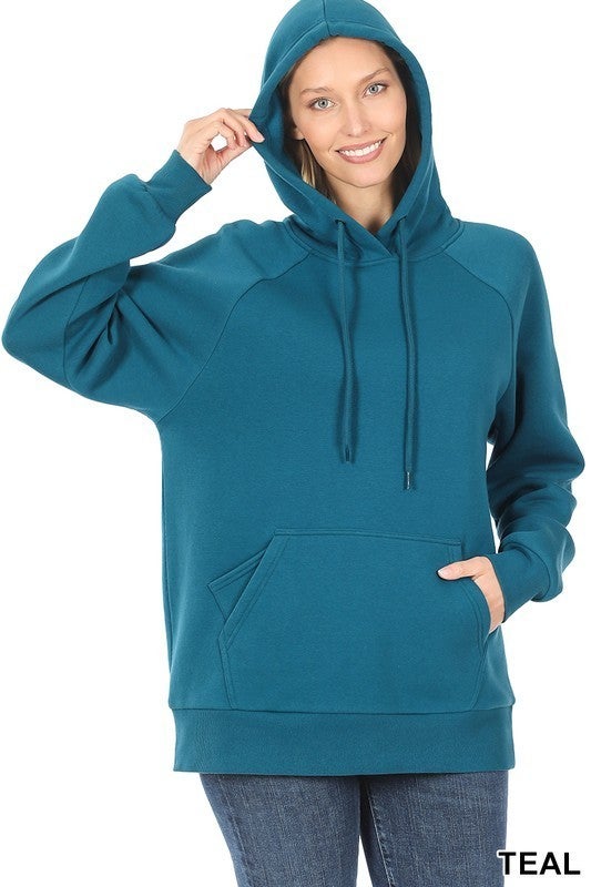 Hooded Lined Hoodie Sweatshirt. Thick and Warm. Variety of Colors.