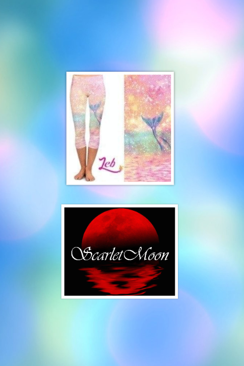 Beautiful Sparkling Mermaid CAPRI. High Waist, Yoga Band, Very Soft and Stretchy!