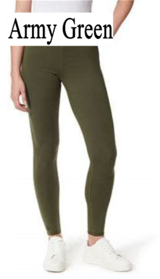 Super Soft/Hyper Stretch Solid Color ELASTIC BAND Leggings. Variety of Colors Choices.