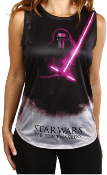 S/M/L Sleeveless Star Wars Silky Top