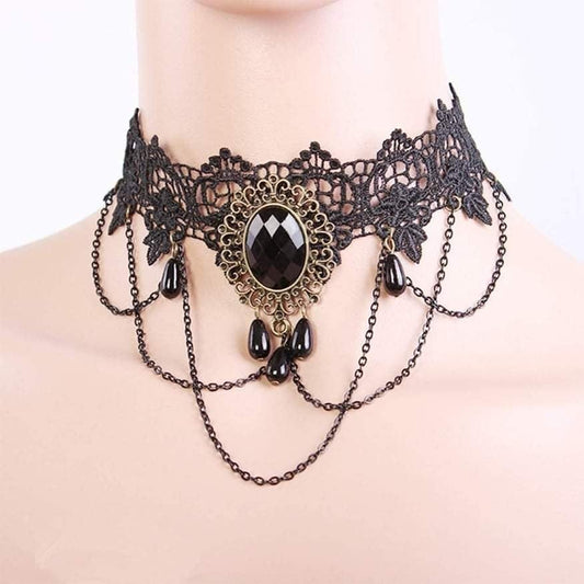 Beautiful, Sexy, Lace Choker Necklace