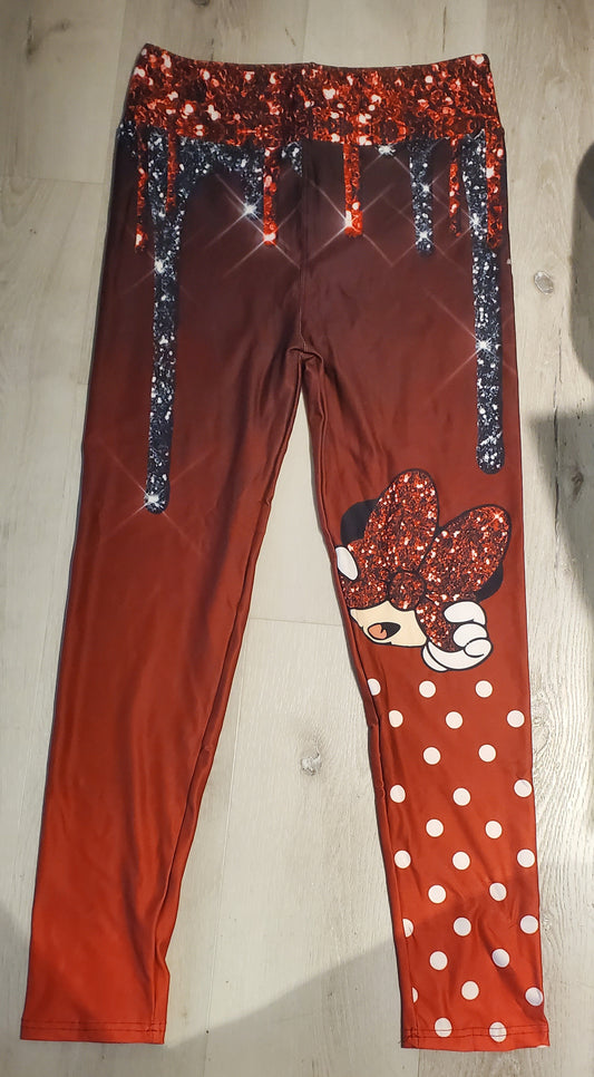 Minnie Mouse Sparkles and Polka Dots, Yoga Band, Hyper Stretch
