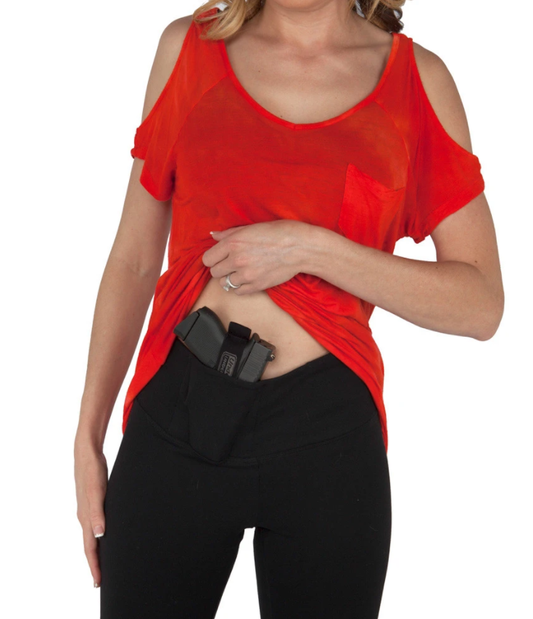 Conceal & Carry Gun Holster Leggings.  Yoga Band, Very Soft and Stretchy!