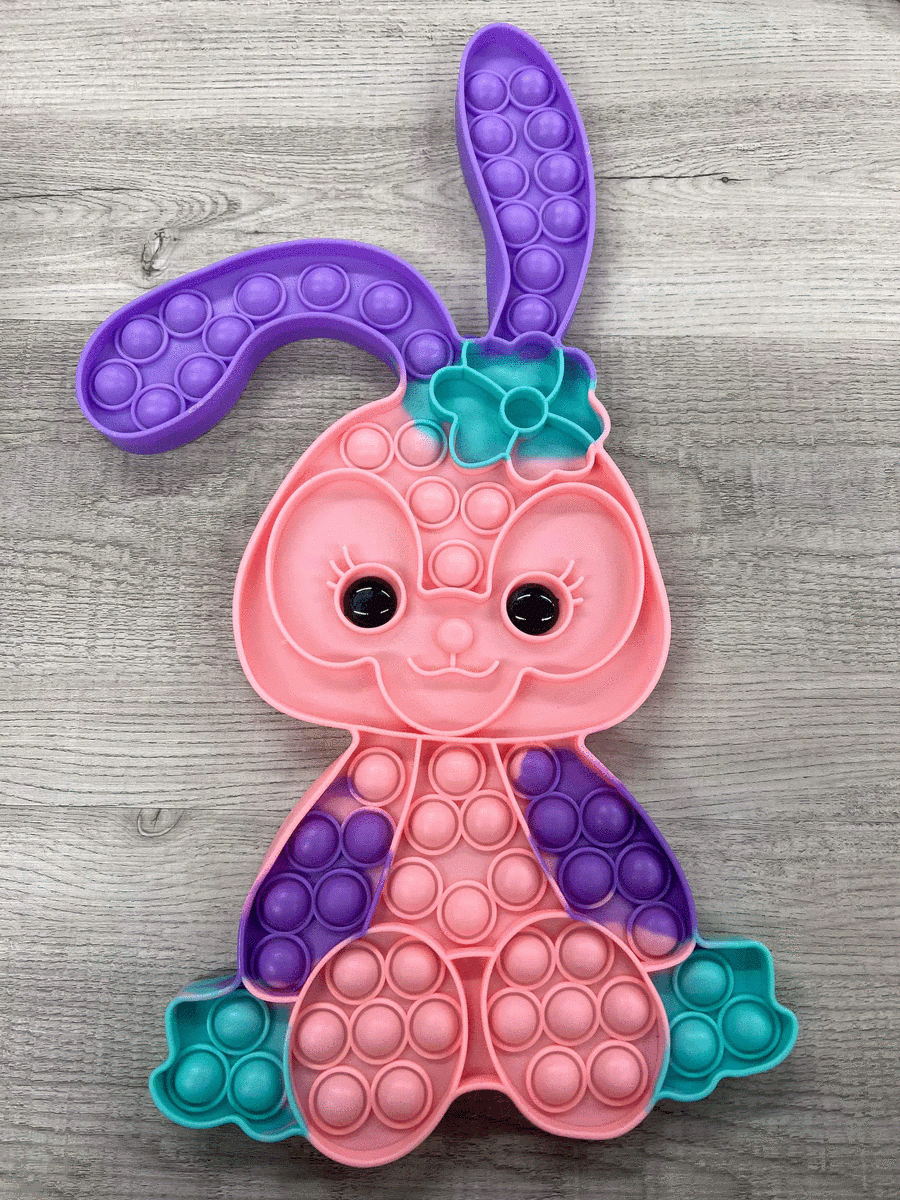 Huge Bunny Popper Pop It Fidget Toy