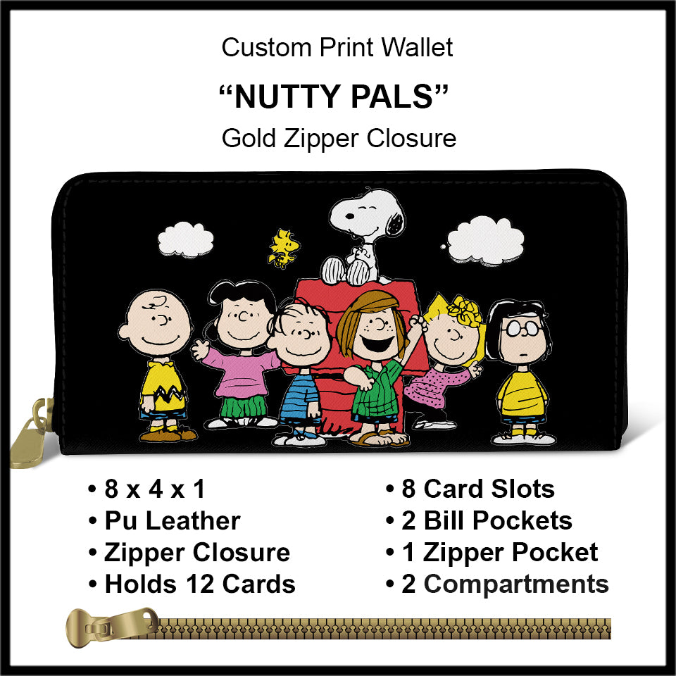 Custom Zippered Wallets
