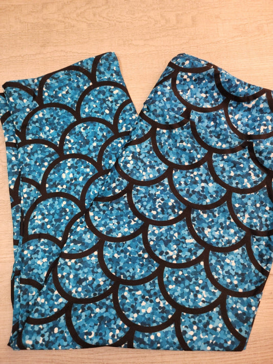 LAST TC2 (fits 18-30) CAPRI Teal Sparkle Mermaid