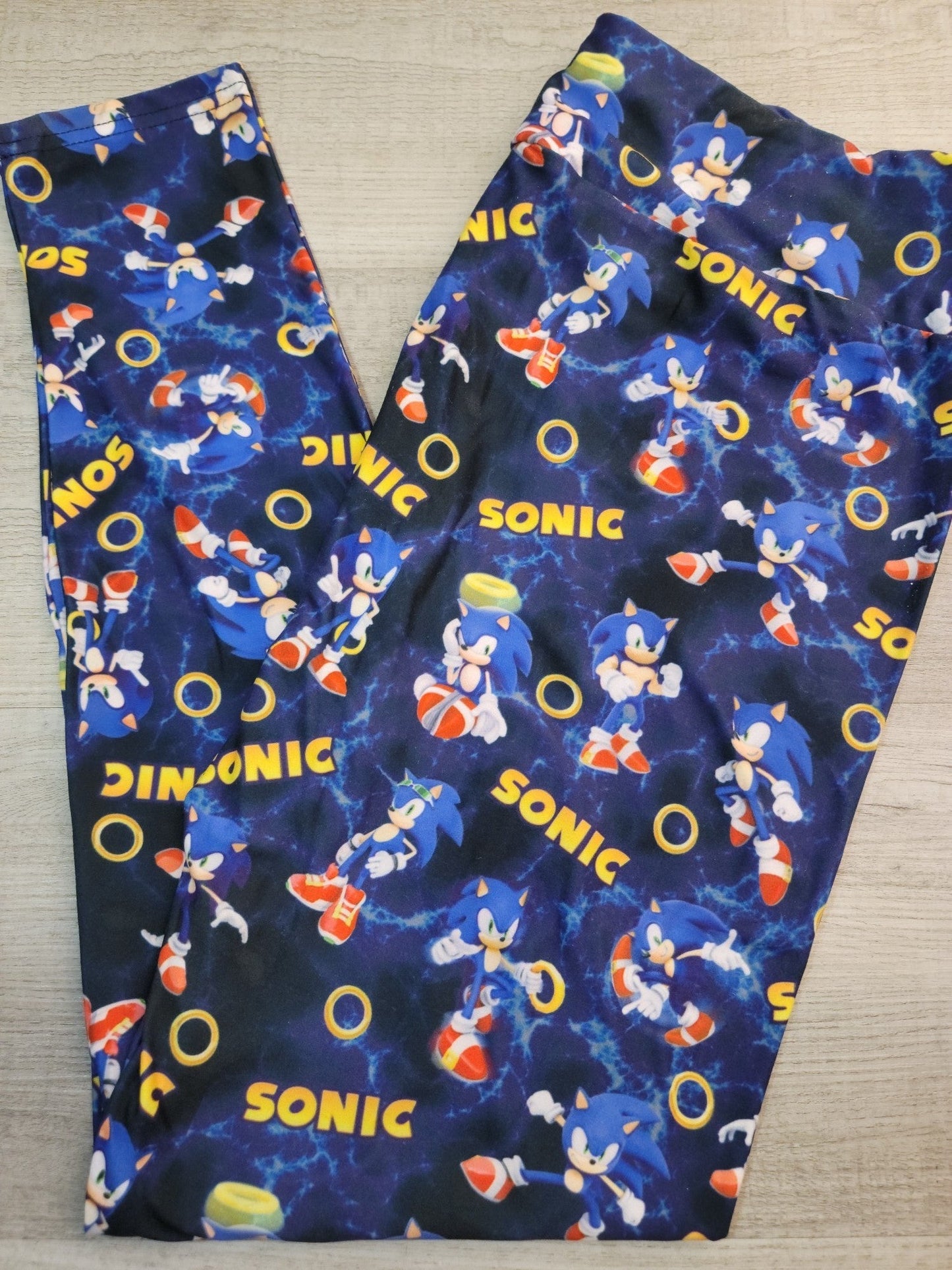 Sonic Leggings. Hyper Stretch and softness! Yoga Band.