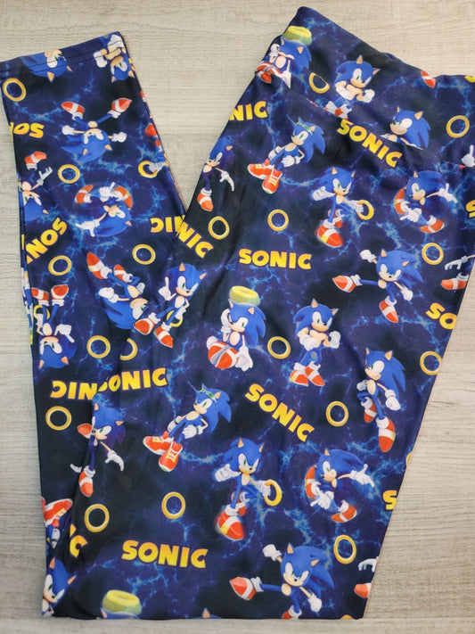 Sonic Leggings. Hyper Stretch and softness! Yoga Band.
