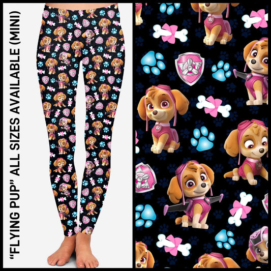 Paw Patrol Skye! The Adorable Skye & Paws. Designer Leggings.