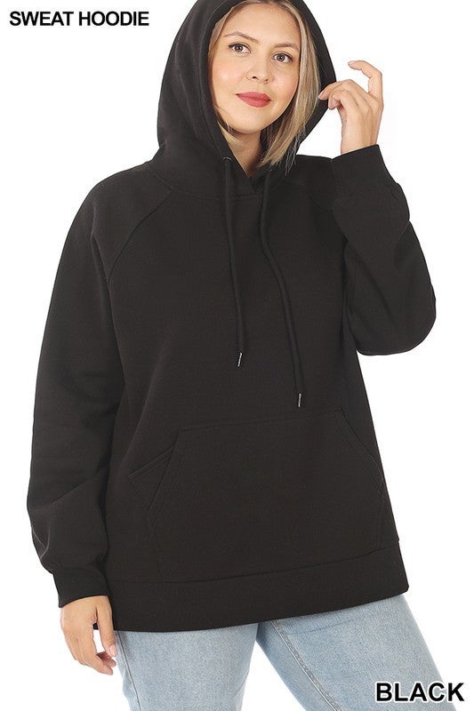 Hooded Lined Hoodie Sweatshirt. Thick and Warm. Variety of Colors.