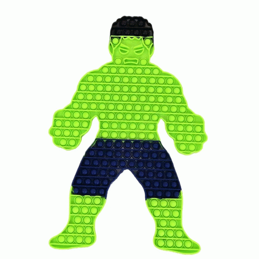 AWESOME Hulk, Iron Man and Spiderman Poppers Pop It Fidget Toy