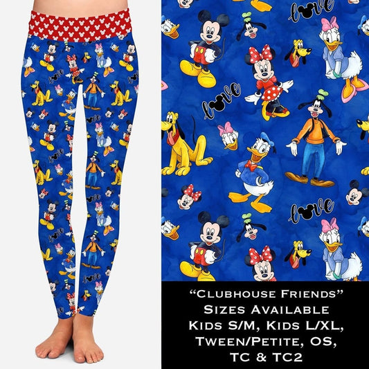 Mickey Mouse and Friends Leggings, Yoga Band, Soft Material