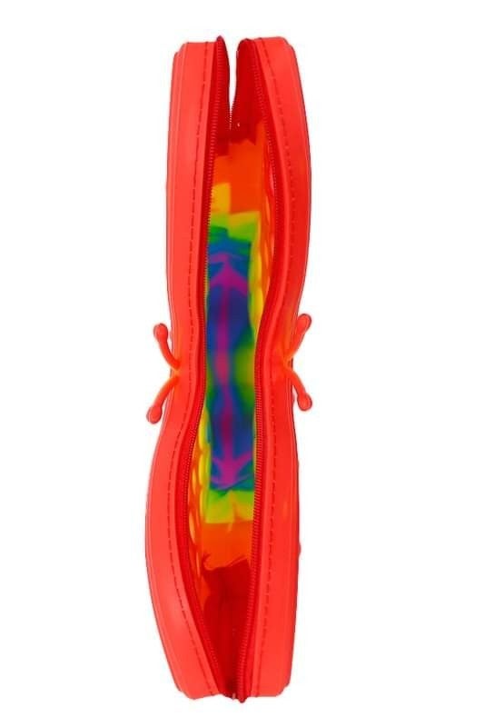Beautiful Rainbow Butterfly Fidget Popper Purse