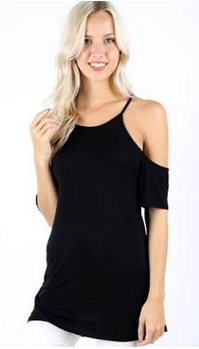 Fits Med/Large ONLY Soft & Stretchy Drop Shoulder Top! Size Down!