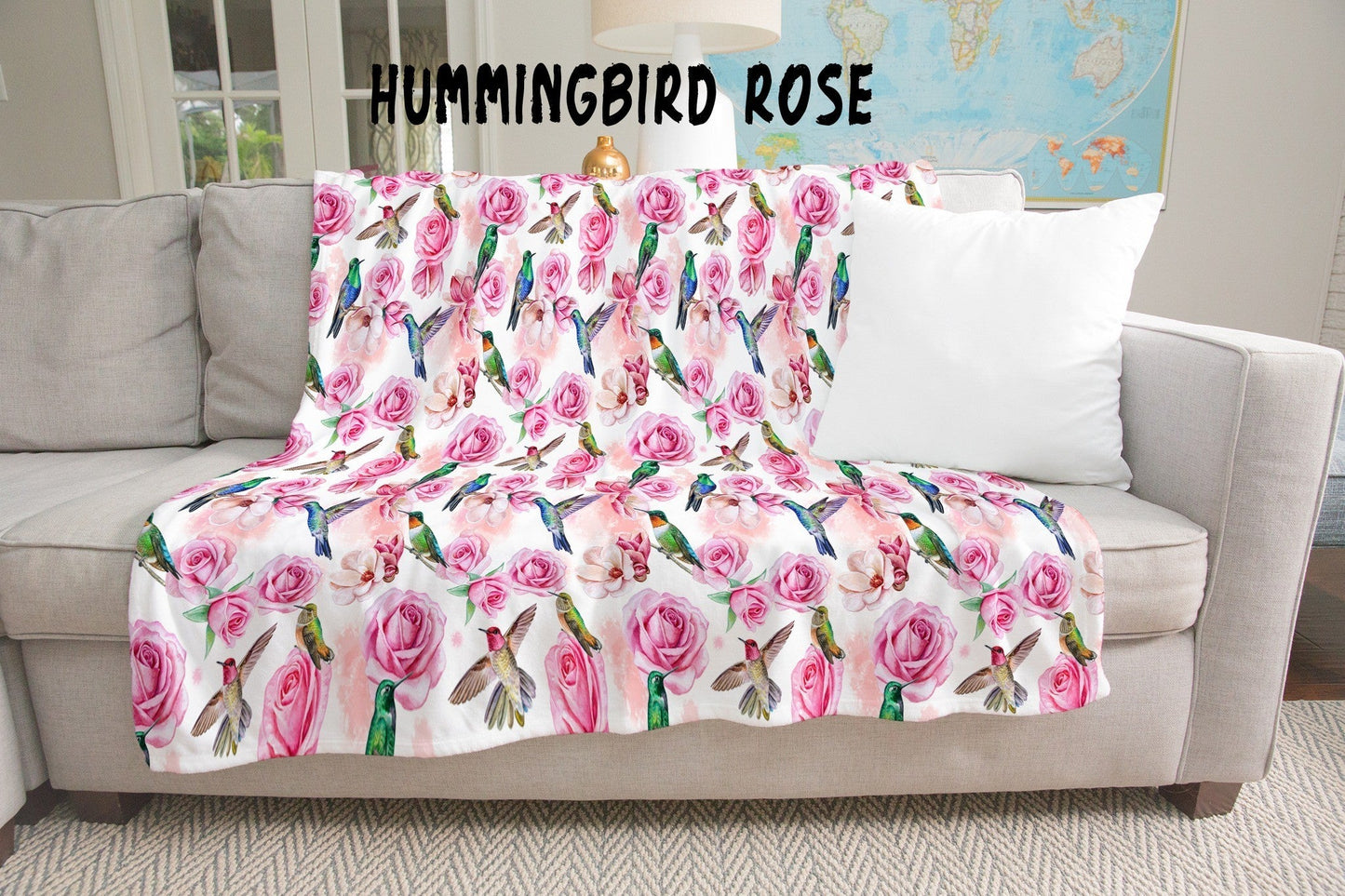 Huge Sharable Throw Blanket! 7.5 Feet X 8.5 Feet! Perfect for family movie nights or snuggling with your honey! Soft 2 ply Minky Fleece. Easy Machine Washable!