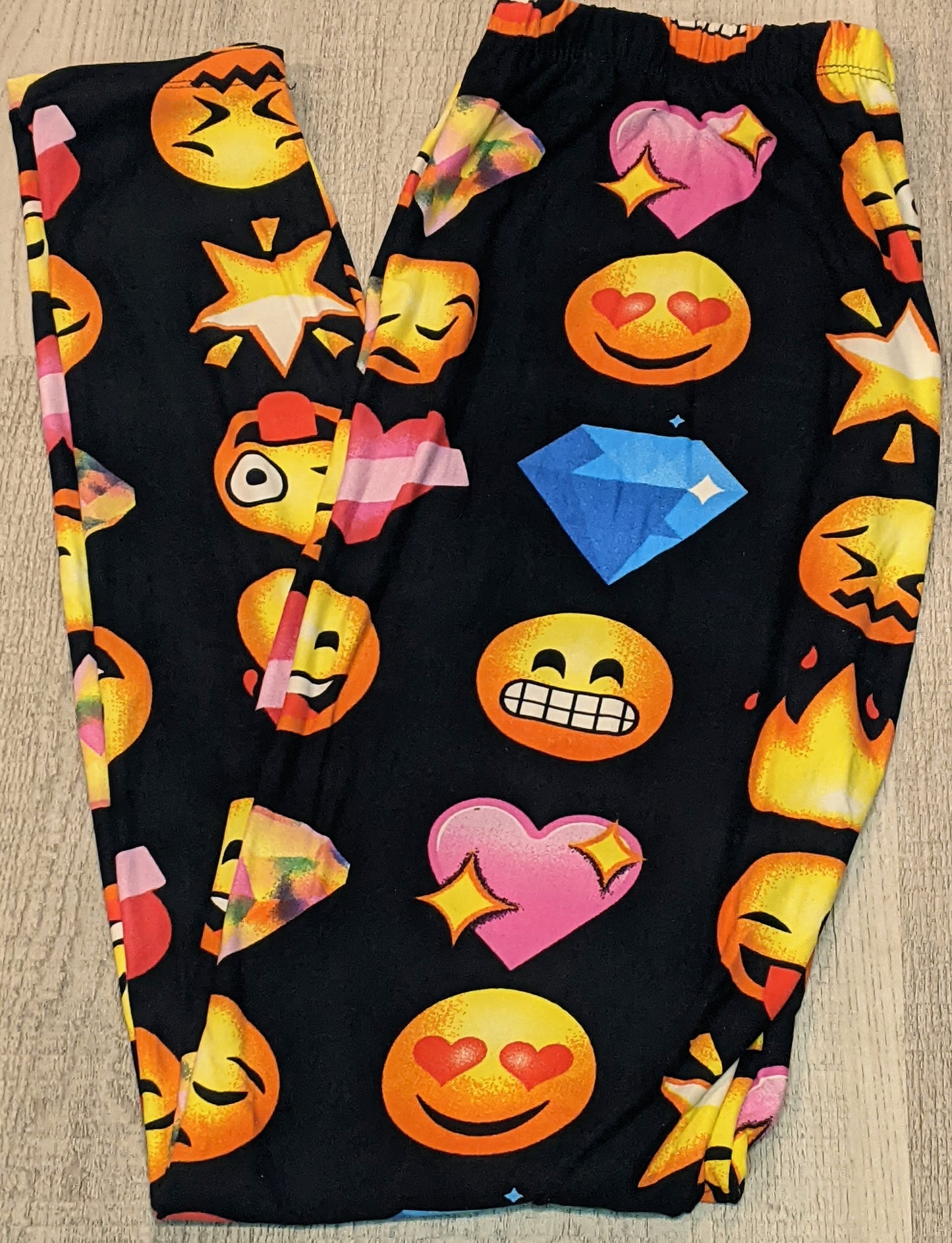 Emoji Black Background, Extremely Soft, Hyper Stretch, Elastic Band