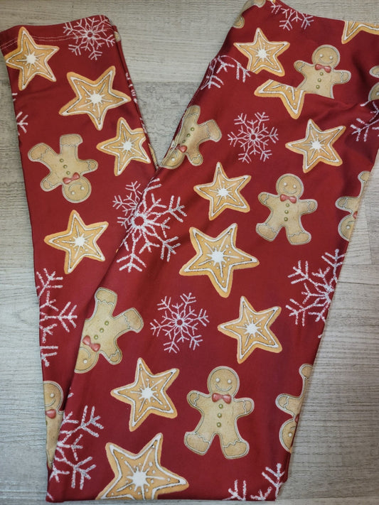 Let's Bake! Gingerbread Leggings Yoga Band