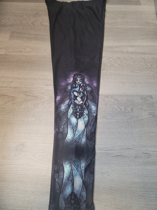 Corpse Bride Leggings. Hyper Stretch and softness! Yoga Band.