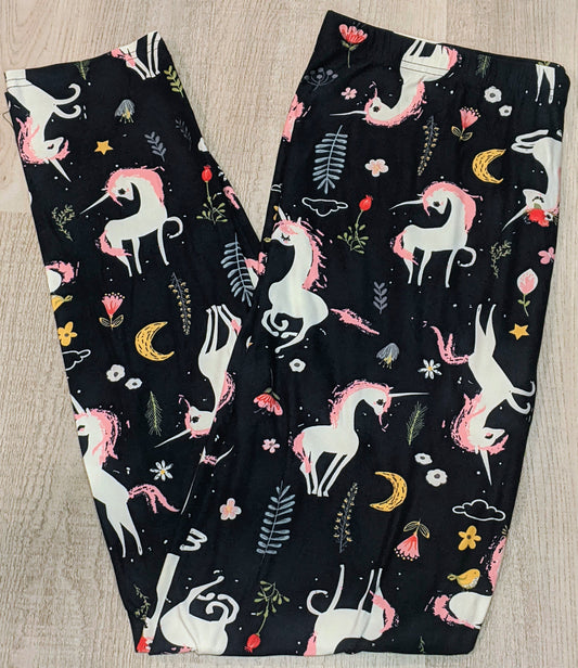 Whimsical Unicorn, Extremely Soft, Hyper Stretch, Elastic Band