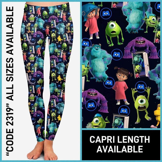 Monsters Inc Leggings