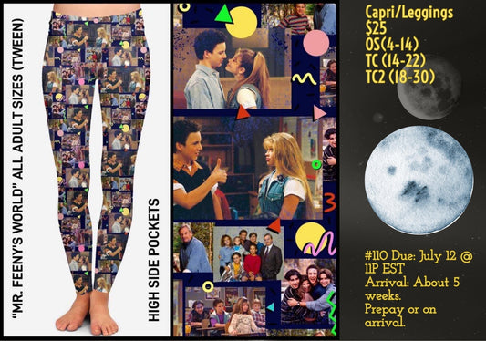 Feeny Leggings Boy Meets World. Very Soft and Stretchy!