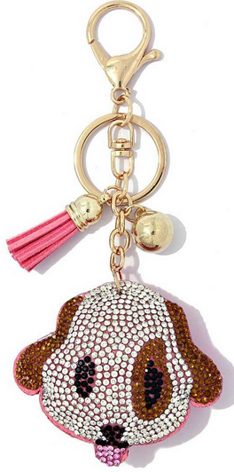 Purse Charm/ Key Chain Puppy Face
