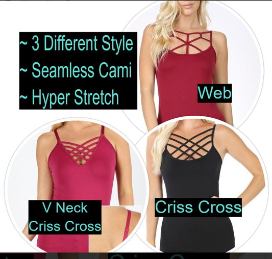 The Perfect Layering Cami! SEAMLESS HYPER STRETCH SOFT