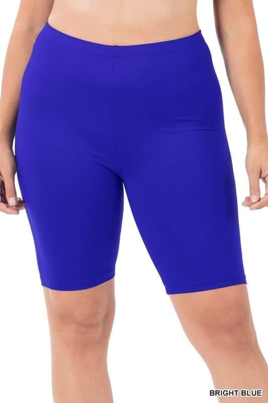 2 Piece Shirt & Biker Shorts Set 3 Color Choices Stretchy Matching Biker Shorts & Top. Generously sized!