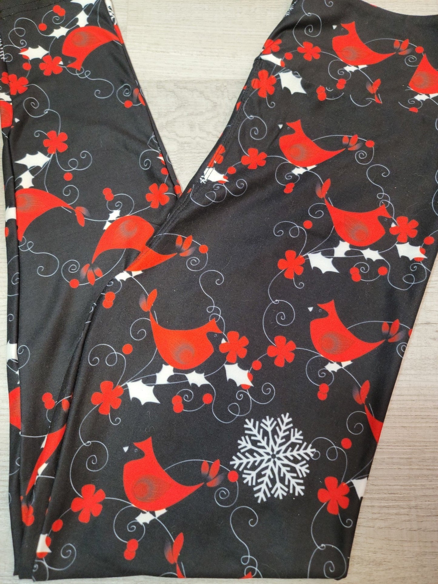 Spiritual Native Winter Cardinal. Hyper Stretch and softness! Yoga Band.