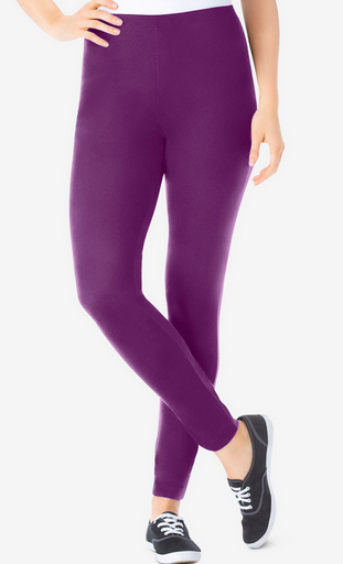 Super Soft/Hyper Stretch Solid Color ELASTIC BAND Leggings. Variety of Colors Choices.
