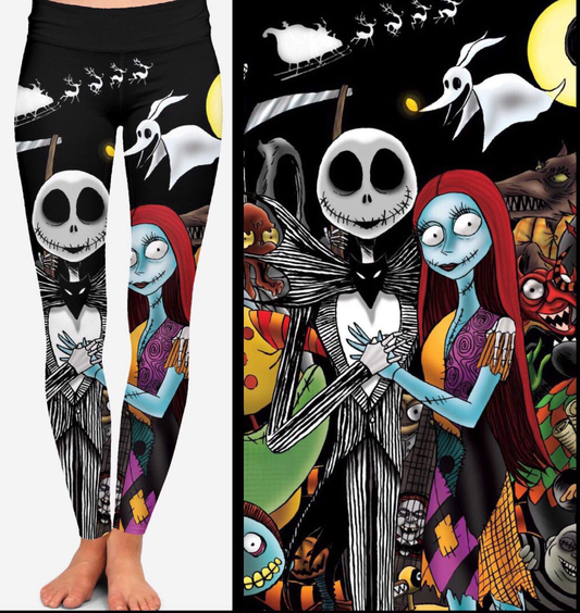 NBC (Nightmare Before Christmas) Designer Leggings