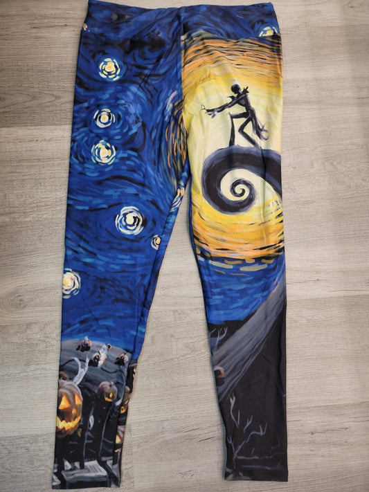 NBC Starry Night Leggings. Hyper Stretch and softness! Yoga Band.