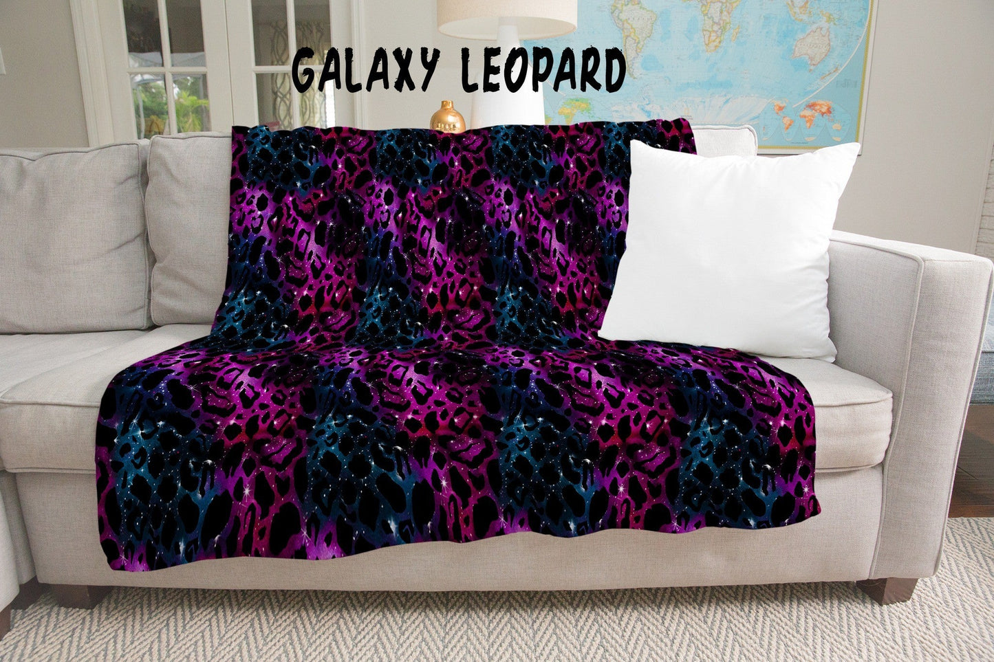 Huge Sharable Throw Blanket! 7.5 Feet X 8.5 Feet! Perfect for family movie nights or snuggling with your honey! Soft 2 ply Minky Fleece. Easy Machine Washable!