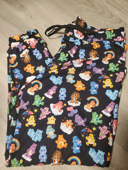 Care Bear Joggers with Pockets, Daw String & Elastic Band
