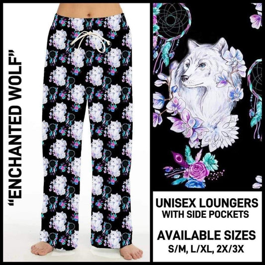 Wolf, Floral & Dream Catcher Loungers
