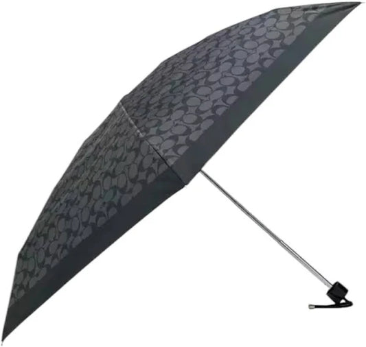 Authentic COACH Black Signature Umbrella and Cover