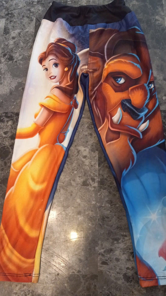 KIDS (size 3-7) Beauty and the BEAST phenomenal Print!