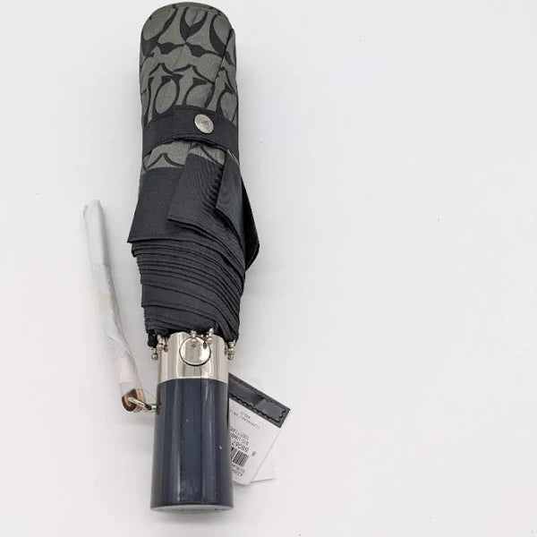 Authentic COACH Black Signature Umbrella and Cover
