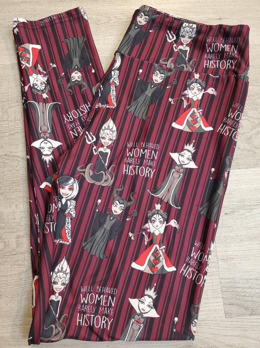 Evil Wicked Witches Designer Leggings. Yoga Band.