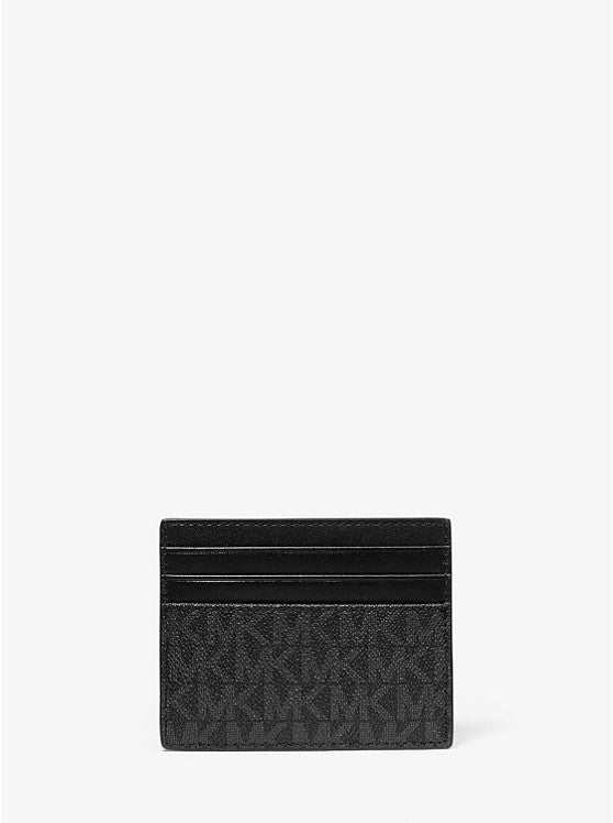 Michael Kors Black Logo Card Case