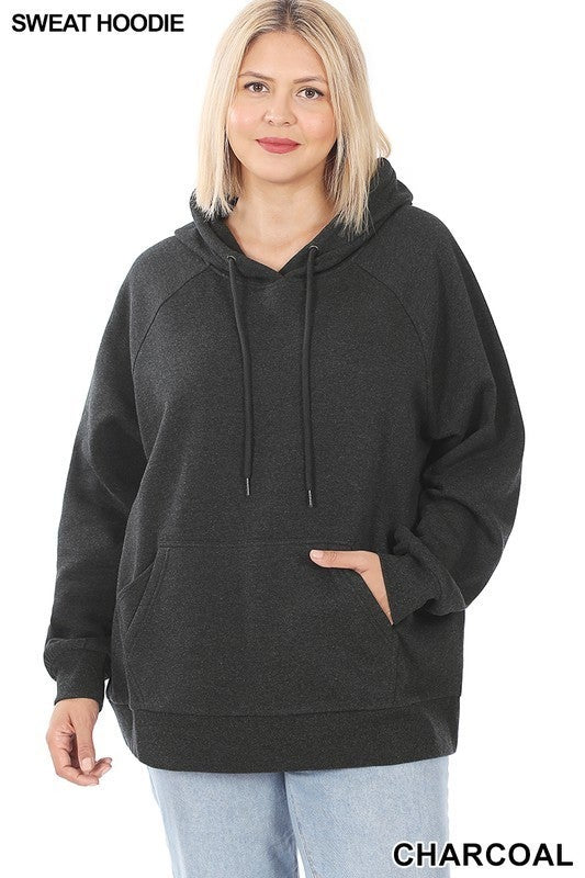 Hooded Lined Hoodie Sweatshirt. Thick and Warm. Variety of Colors.