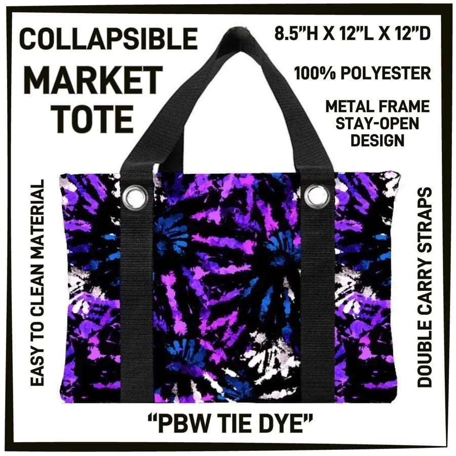 Variety of Custom SMALL Market Totes 8.5"H X 12"L X12"D