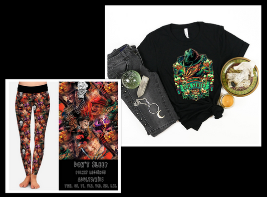 2X Freddie Kruger Outfit! Custom Made, Bella Canvas Prewashed
