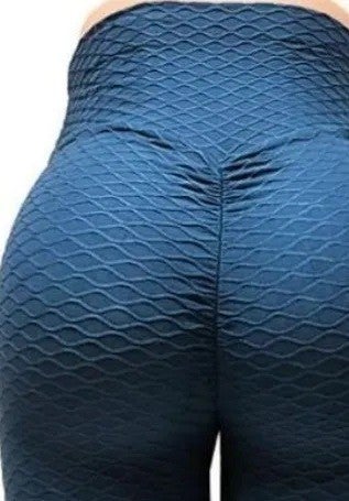 Tik Tok Navy Booty Knee High Shorts