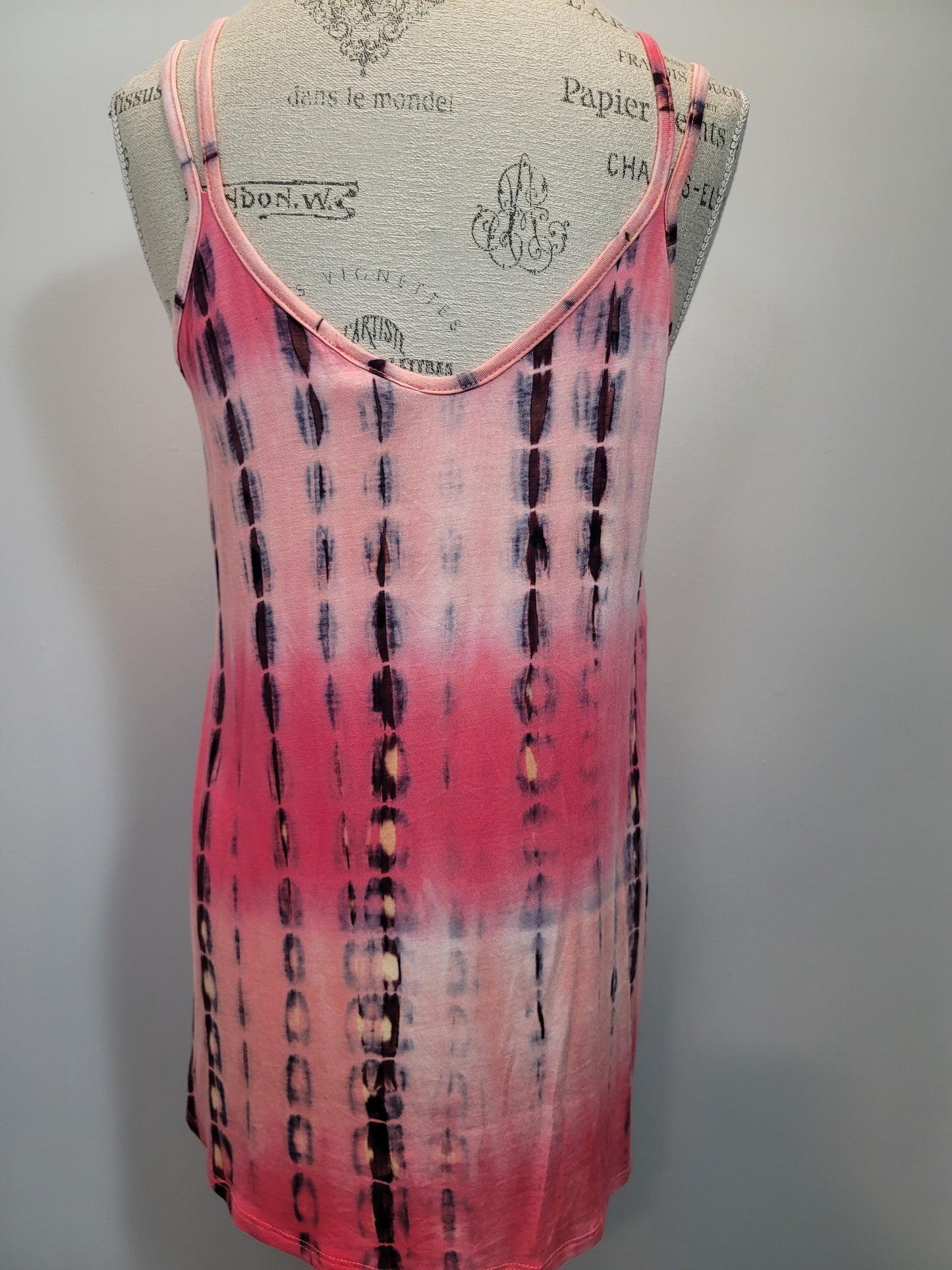 Tie Dye Criss Cross top tank