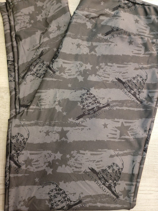 Don't Tread on Me Leggings. Super Soft and Stretchy!