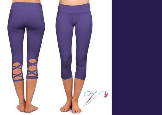 Purple Criss Cross bottom CAPRI Extremely Soft and Comfy