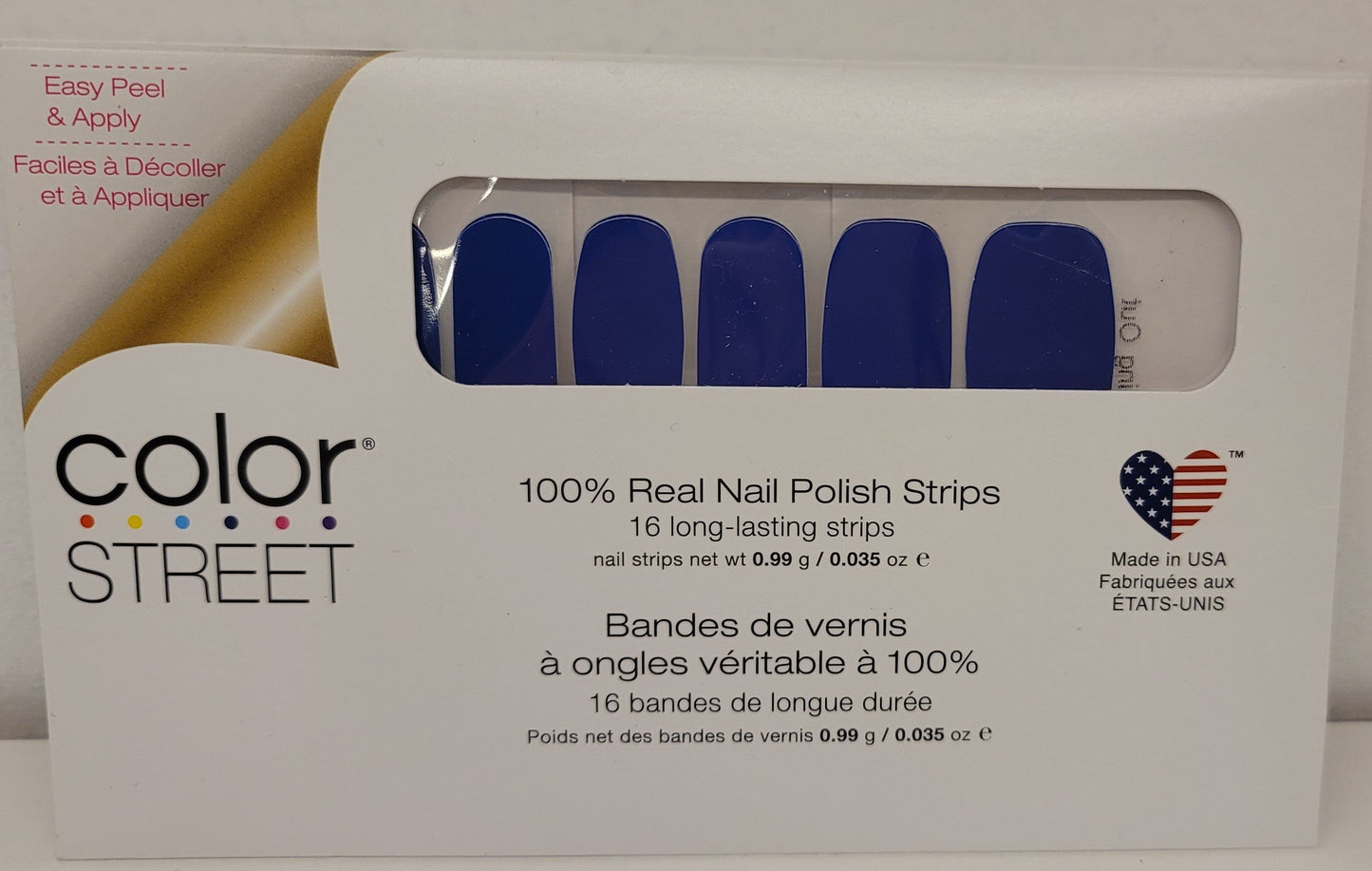 Color Street Nail Polish Strips, 3 design choices